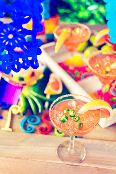 Baharatlı greyfurt margarita