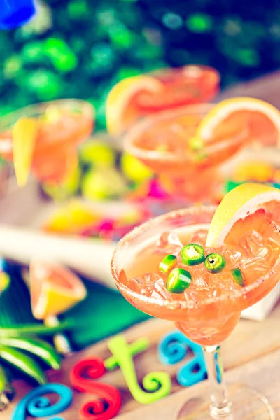 Baharatlı greyfurt margarita