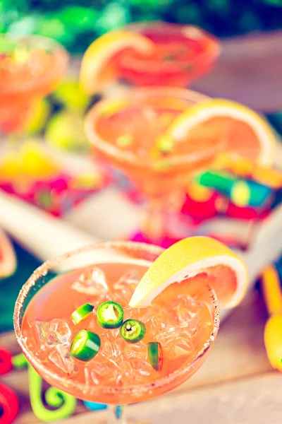 Baharatlı greyfurt margarita