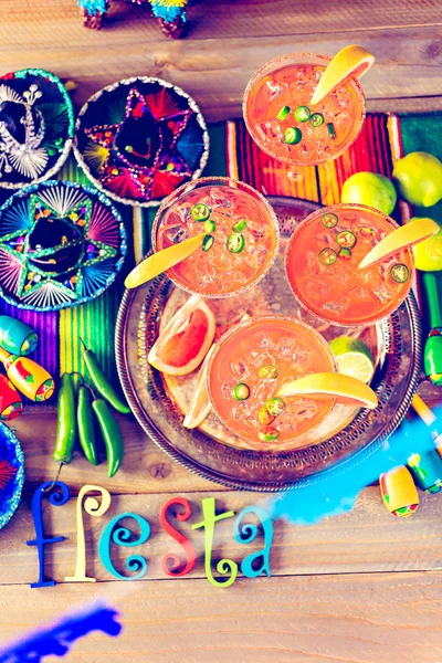 Baharatlı greyfurt margarita