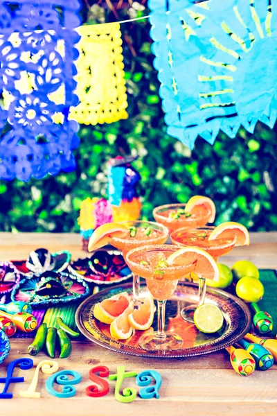 Baharatlı greyfurt margarita