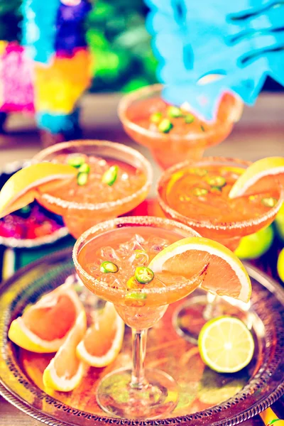 Baharatlı greyfurt margarita