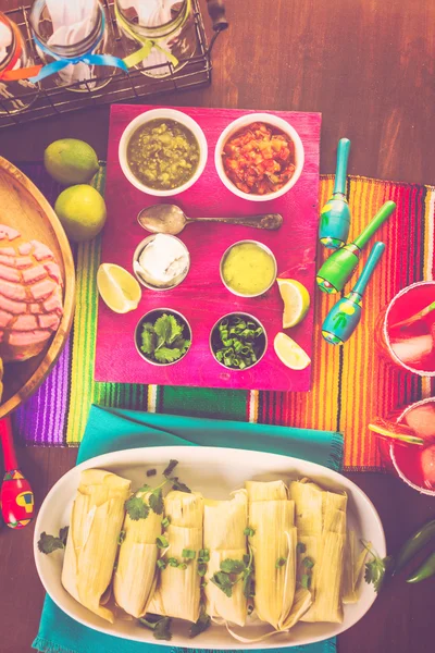 Party table, Fiesta — Stock Photo, Image