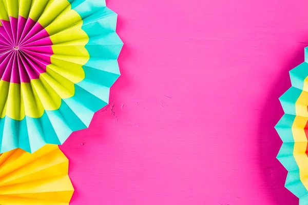 Fiesta traditional colorful table decorations — Stock Photo, Image