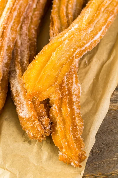 Churro toz şeker ile