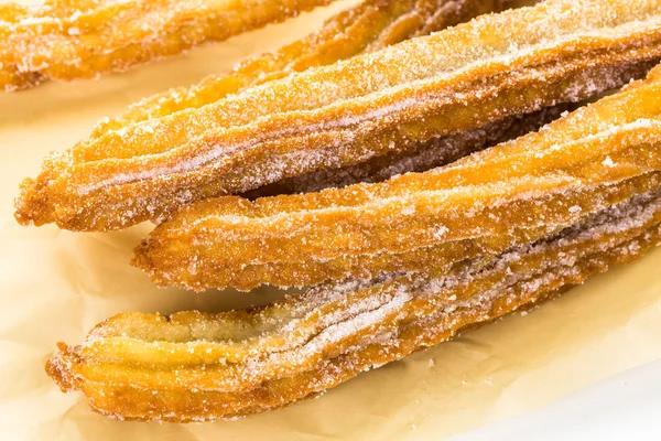Churro toz şeker ile