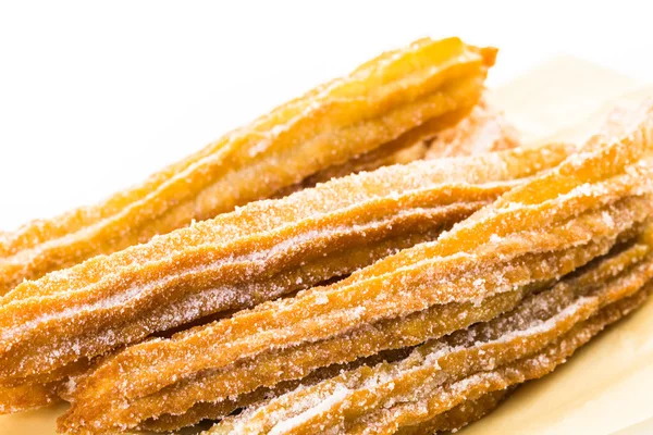Churro toz şeker ile
