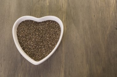 Chia tohumları yakın