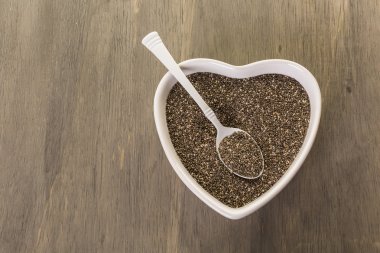 Chia tohumları yakın