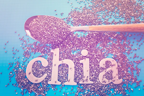 Sağlıklı Chia tohum — Stok fotoğraf