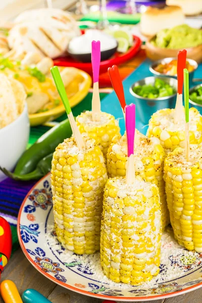 Fiesta buffet table — Stock Photo, Image