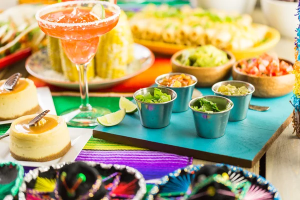 Fiesta buffet table — Stock Photo, Image