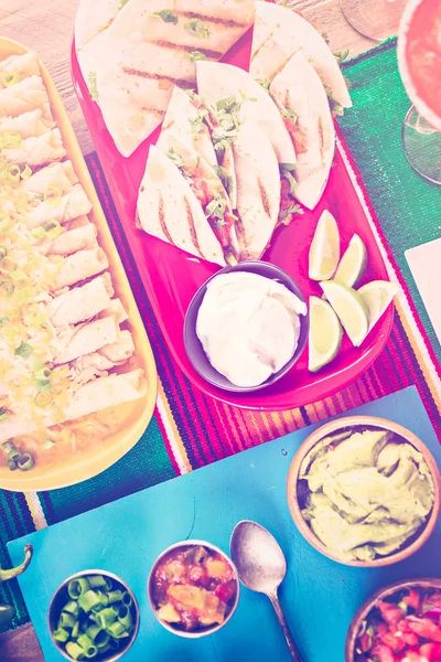 Fiesta buffet table — Stock Photo, Image