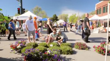 Çiftçiler piyasada bulunan alışveriş hafta sonu 