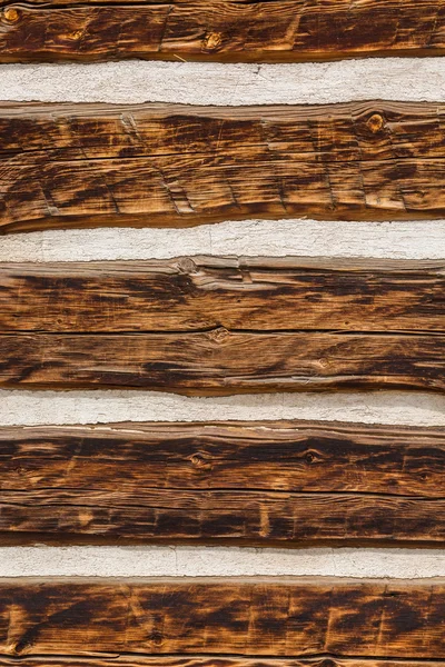 Wandtextur aus Holz — Stockfoto