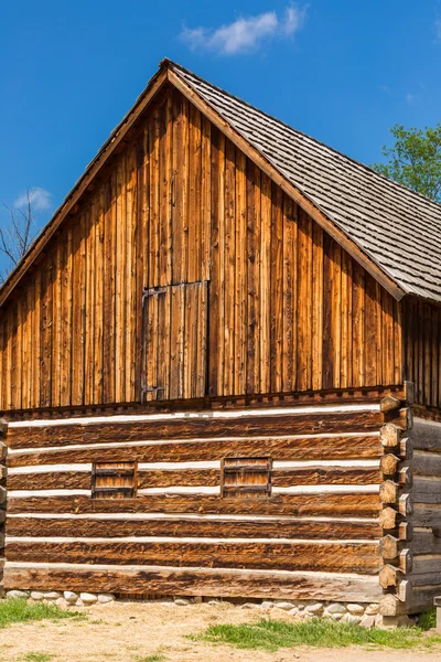 Stará stodola na farmě midwest — Stock fotografie