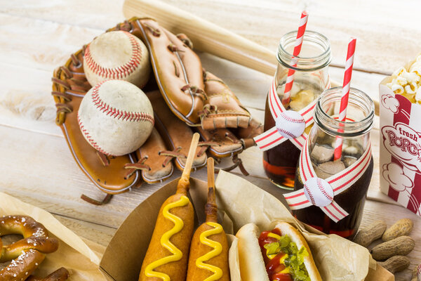 Baseball party food