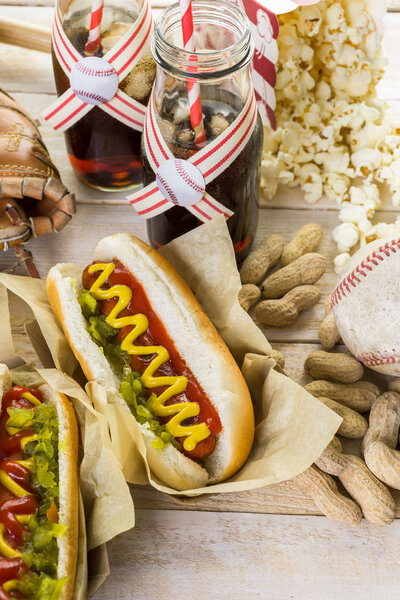 Baseball party food