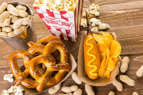 Game Day Snacks — Stock Photo, Image