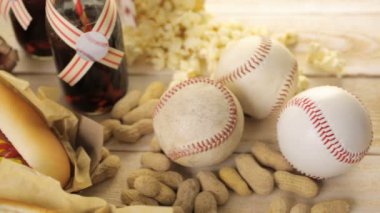 Beyzbol parti gıda 