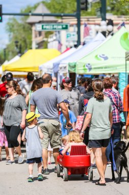 Çiftçiler piyasada bulunan alışveriş hafta sonu 