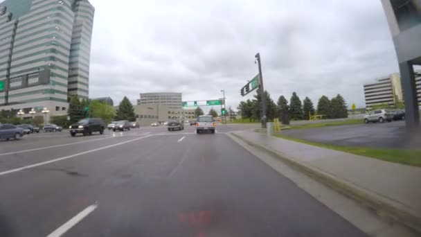 城市道路驾驶 — 图库视频影像