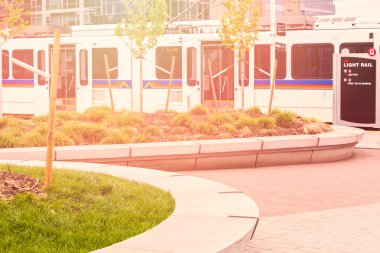 Union İstasyonu'ndan lightrail 