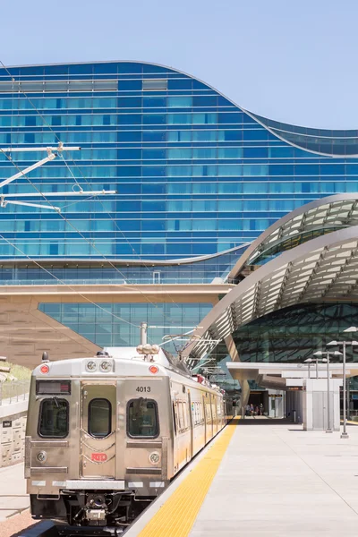 Lightrail station — Stockfoto