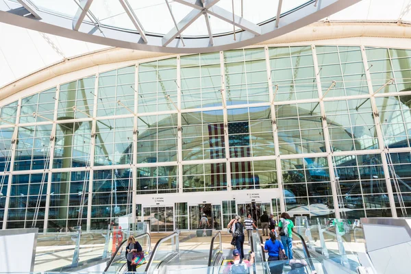 Vista sull'aeroporto di Denver — Foto Stock