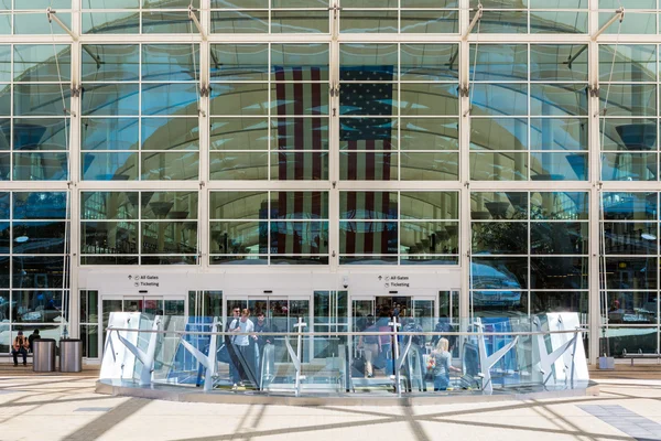 Vista sull'aeroporto di Denver — Foto Stock