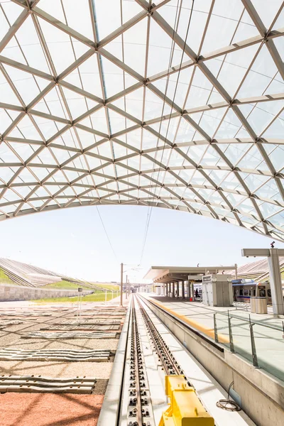 Stadtbahnstation — Stockfoto