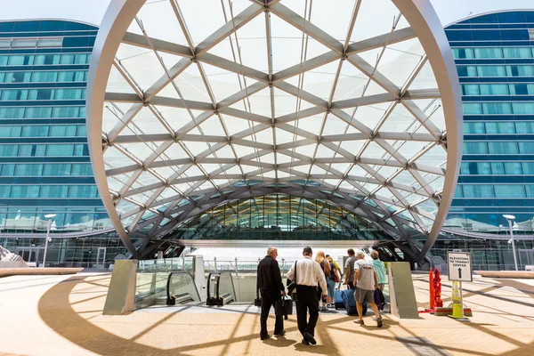 Blick auf den Flughafen Denver — Stockfoto