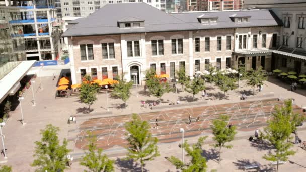 Történelmi Union Station, átépítés után. — Stock videók