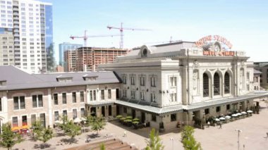Sonra gelişme tarihi Union Station.