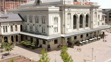 Sonra gelişme tarihi Union Station.