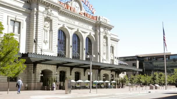 Estación de la Unión Histórica después de la remodelación . — Vídeo de stock