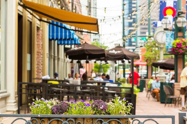 Vista de la Plaza Larimer — Foto de Stock