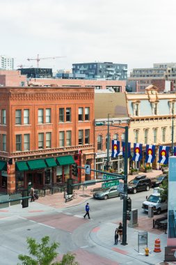 şehir merkezinde Denver görünümünü