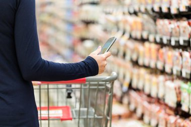 Bakkal alışveriş, kadın