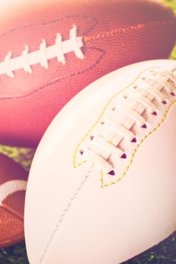 Amerikan futbolu yakın çekim