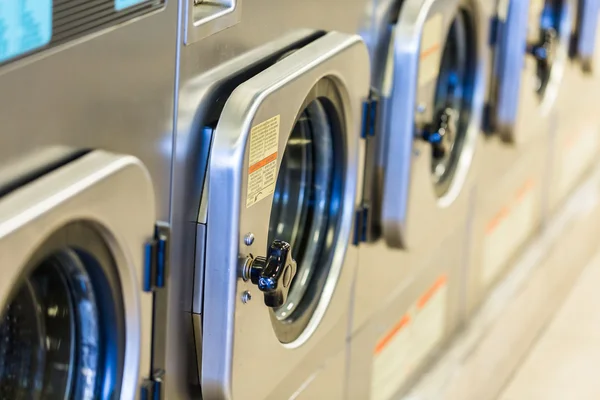 Industrial washing machines — Stock Photo, Image