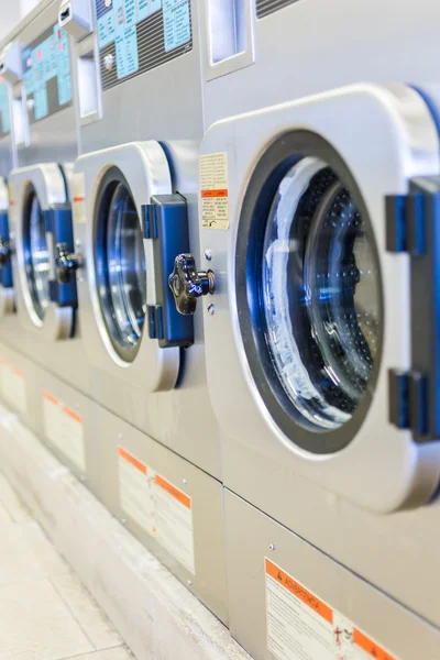Industrial washing machines — Stock Photo, Image