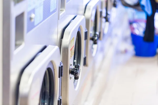 Industrial washing machines — Stock Photo, Image