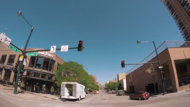 Centre-ville de Denver pendant la journée — Video