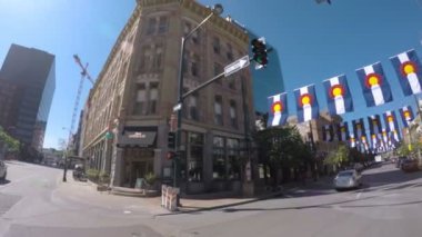 Gün boyunca şehir Denver