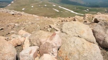 Mount Evans üstten görüntülemek.