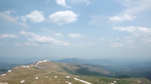 Utsikt från toppen av Mount Evans. — Stockvideo