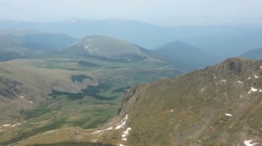 Mount Evans üstten görüntülemek.