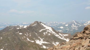 Mount Evans üstten görüntülemek.