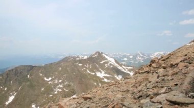 Mount Evans üstten görüntülemek.